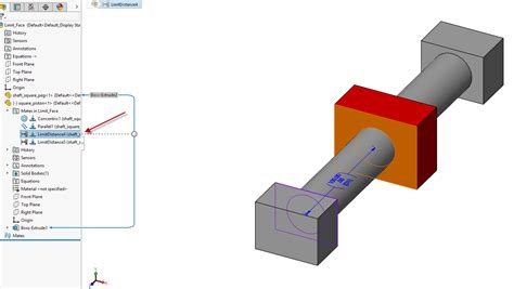 Solidworks两个面的极限距离