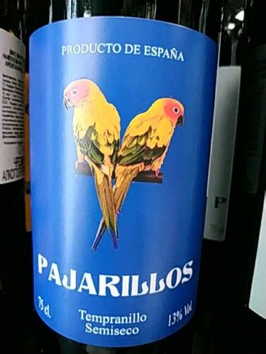 Pajarillos Tempranillo Semiseco Vivino Us