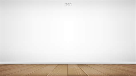 Premium Vector Empty Wooden Room Space Background