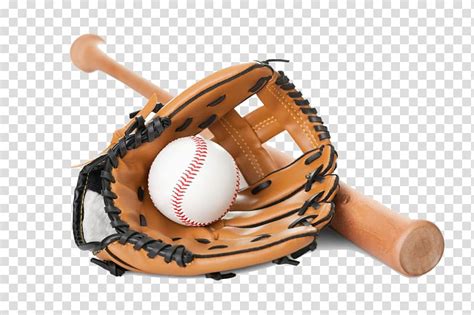 United States MLB Baseball Bat Tee Ball Baseball Glove Transparent