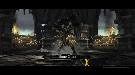 Darksiders Judicator Killing The Bone Keeper And Bone Giant Youtube