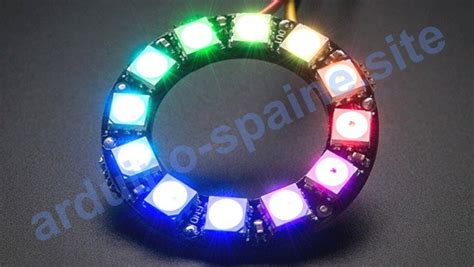 [guÍa] Arduino Neopixel Ring Ws2812b Código Conexión