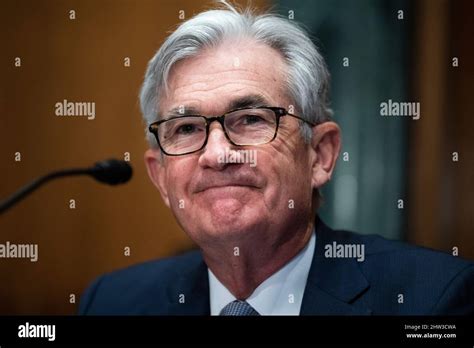 United States 3rd Mar 2022 Federal Reserve Chairman Jerome Powell