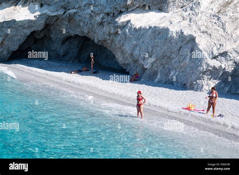 Lalaria Beach Skiathos Stock Photo - Alamy