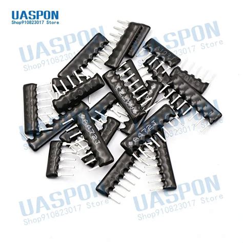 Pcs Dip Exclusion Network Resistor Array Pin Pin Pin Pin Pin