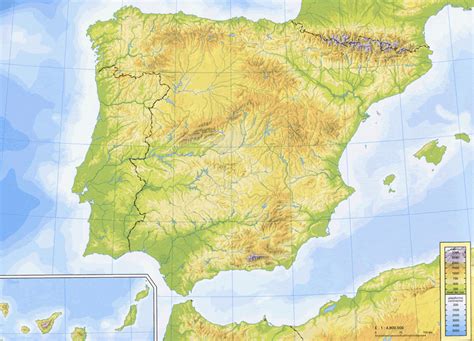 Juegos De Geografía Juego De Mapa Físico De España Avanzado Cerebriti