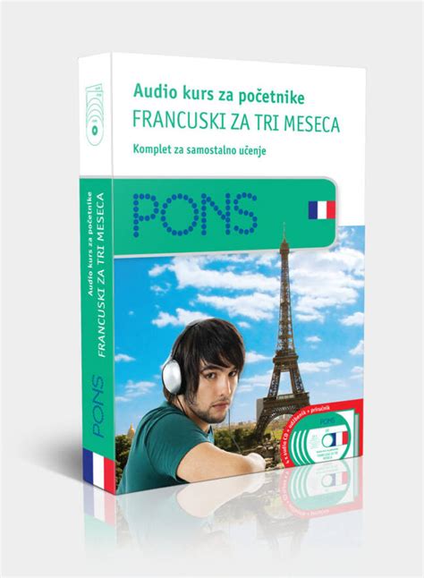 Pons Audio Kurs Po Etni Francuski Za Tri Meseca Salon Knjiga