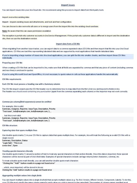 Import And Export Your Data To And From Jira Cloud Details 4