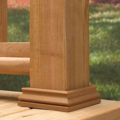 6×6 Traditional Post Base Trim | Deck Shoppe