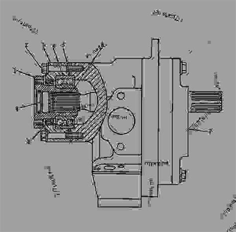 3p0892 Pump Group Transmission Motor Grader Caterpillar 120g 120g