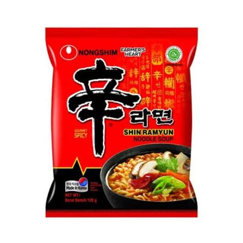 Jual Nongshim Shin Ramyeon Ramyun Ramen Mie Instan Halal Spicy Mushroom