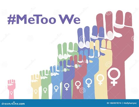 Metoo Me Too Movement Pop Art Style Banner With Woman Face Cartoon