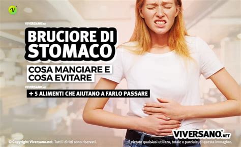 Bruciore Di Stomaco Cosa Mangiare Cosa Evitare E 5 Cibi Utili