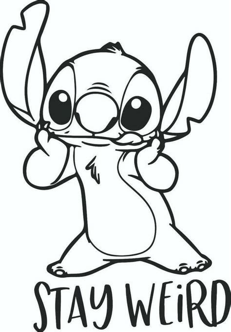 Weird Stitch Stitch Coloring Pages Stitch Drawing Disney Coloring Pages