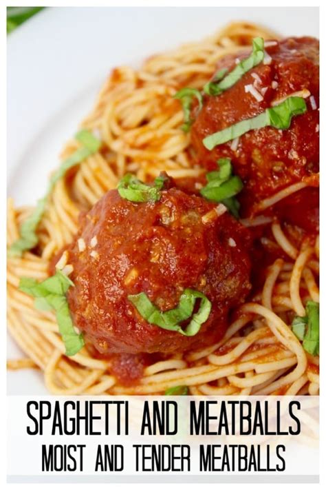 Italian Spaghetti Bolognese With Meatballs