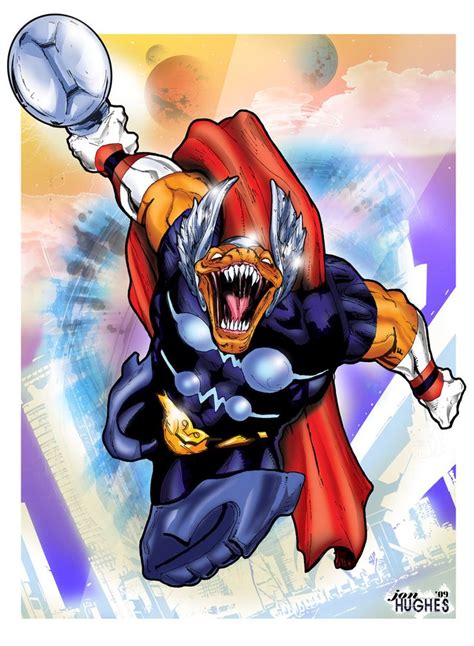 Beta Ray Bill Colored By Jonhughes On Deviantart Beta Ray Bill