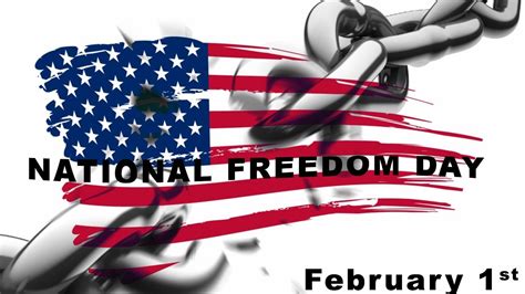 National Freedom Day February 1st Youtube