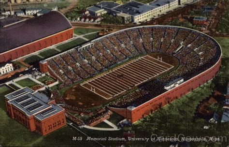 Memorial Stadium, University of Minnesota Minneapolis, MN