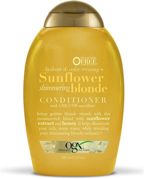 Ogx Shampoo Sunflower Shimmering Blonde Ml