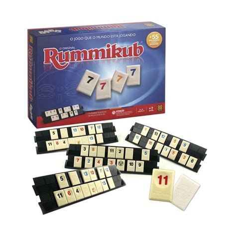 Jogo De Tabuleiro Rummikub O Original Grow Shopee Brasil