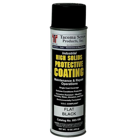 Tacoma Screw Products | Tacoma Screw Products™ Flat Black High Solids Protective Coating MRO ...