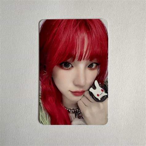 Yuqi St Mini Album Yuq Unreleased Selfie Photocard Version