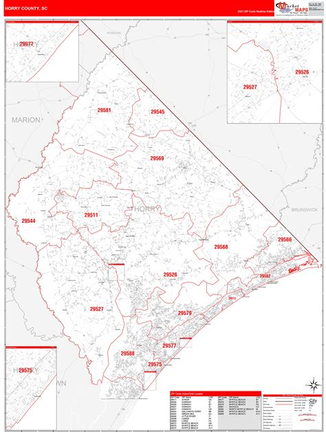 Sc State Zip Code Map