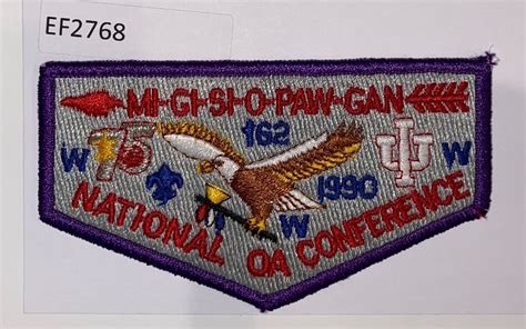 Boy Scout OA Lodge 162 Mi Gi Si O Paw Gan 1990 NOAC EBay