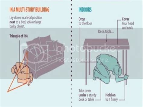 Earthquake Survival: Drop, Cover, Hold or Triangle of Life - The ...