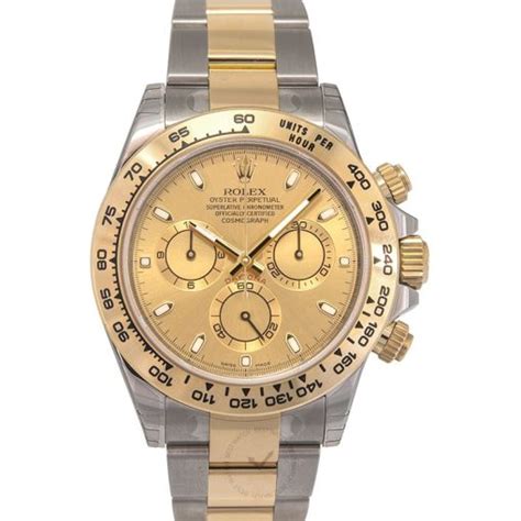 Rolex Daytona Cosmograph Mm Esfera Champagne Acero Y