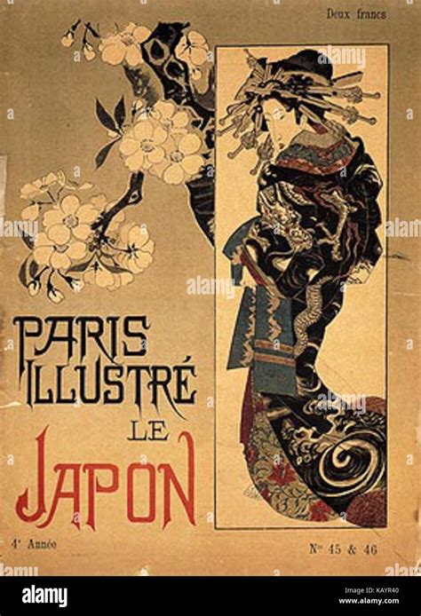 Title Page Paris Illustre Le Japon Vol 4 May 1886 Stock Photo Alamy