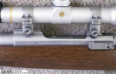 Armslist For Sale Ruger M Rsi Stainless Mannlicher Leupold