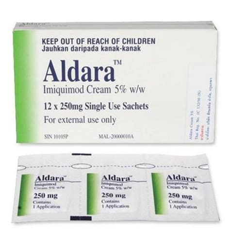 Aldara Cream Imiquimod Mg Sachet Ehealth Kenya