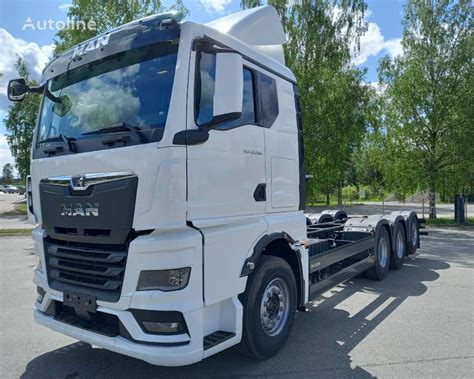 MAN TGX 35 580 Fahrgestell LKW kaufen Finnland Jyväskylä RG34385