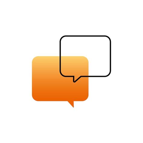 Premium Vector Speech Bubble Message Icon