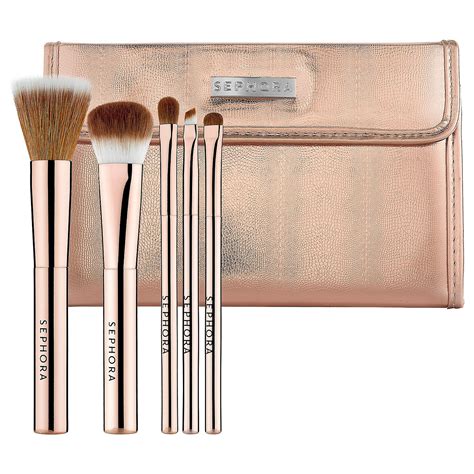 Sephora Collection Rose Gold Mineral Brush Set Shop Brush Sets