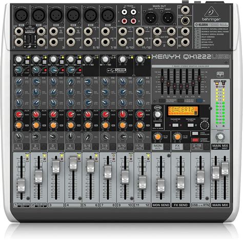 Behringer Qx1222usb 16 Channel Mixer Uk Musical Instruments