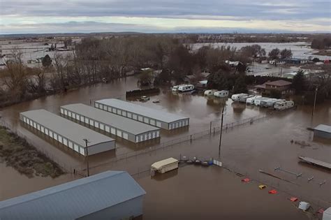 Drone Video Shows Flooding Devastation