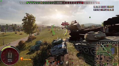 Strv M 42 57 Widepark Normal Battle With Nitro Franz WoT Console PS4