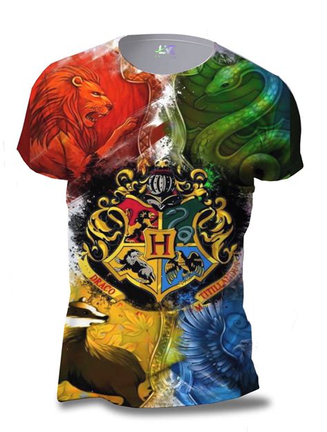 Camiseta Hogwarts Escola Bras O Harry Potter Hrry Elo