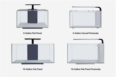 Rimless Desktop JBJ Aquariums