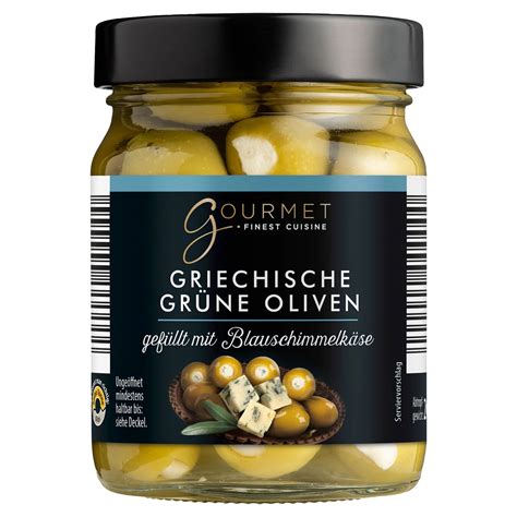 Gourmet Finest Cuisine Griechische Oliven Gef Llt Mit K Se G Aldi S D