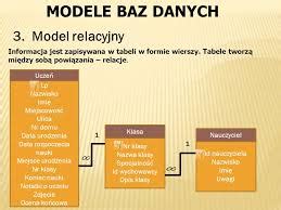 Modele Baz Danych Oraz Ich Charakterystyka