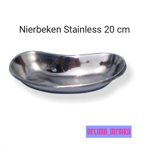 Jual Nierbeken Stainless Cm Bengkok Cm Stainless Steel Shopee