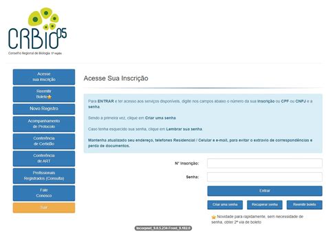 CRBio 05 disponibiliza boletos para anuidade 2024 Pessoa Física e