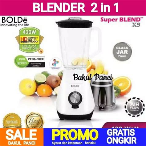 Jual Blender Chopper In Bolde Super Blend X Juicer Pelumat