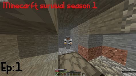 Minecraft Survival Season 1 Ep1 YouTube