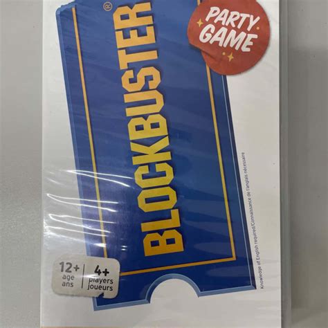 Blockbuster Party Game S