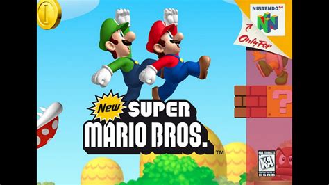 New Super Mario Bros Athletic Nintendo Soundfonts Youtube