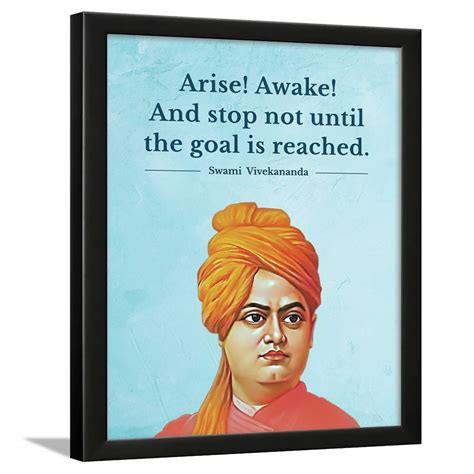 Chaka Chaundh Suitable Swami Vivekananda Motivational Quotes Frames